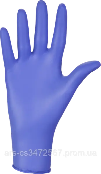 Медичні нітрилові рукавички MERCATOR MEDICAL Nitrylex Basic Blue, 200 шт., розмір M Медичні нітрилові рукавички MERCATOR MEDICAL Nitrylex Basic Blue, 200 шт., розмір M фото