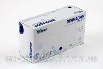 Рукавички латексні ( Рукавички латексні) WRP Dermagrip Ultra Розмір &mdash; S 100 шт. WRPDermagripUltraS фото